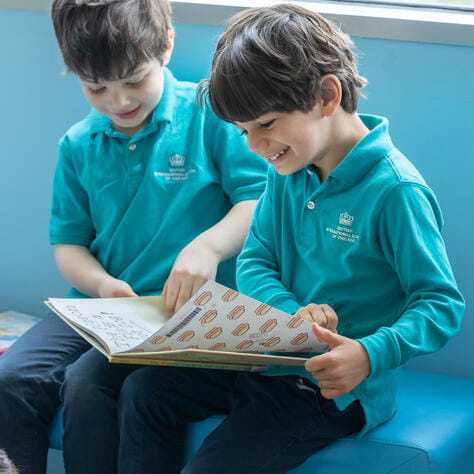 Two BISC Lincoln Park Early Years students